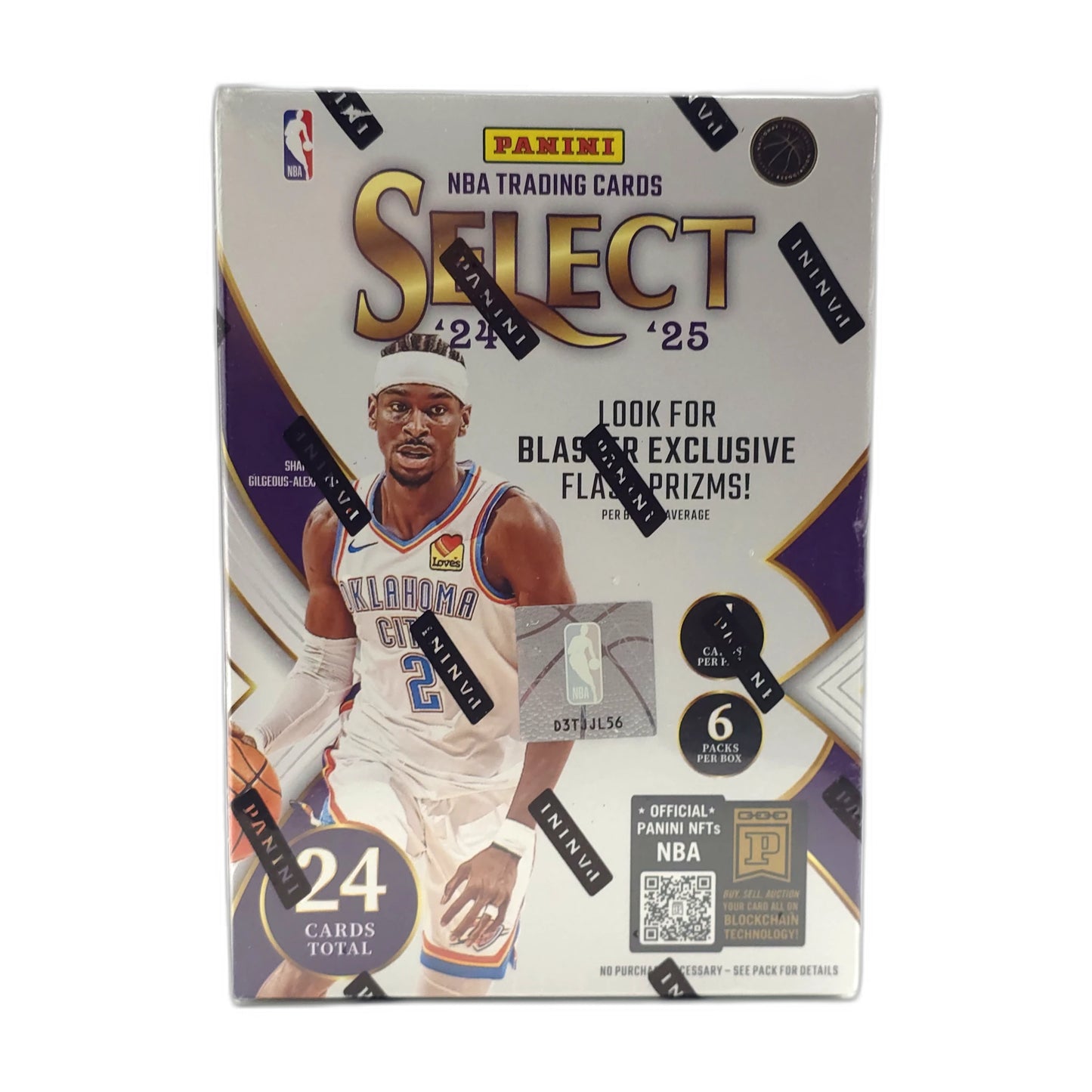 2024-25 Panini Select Basketball – Blaster Box — sealed box front