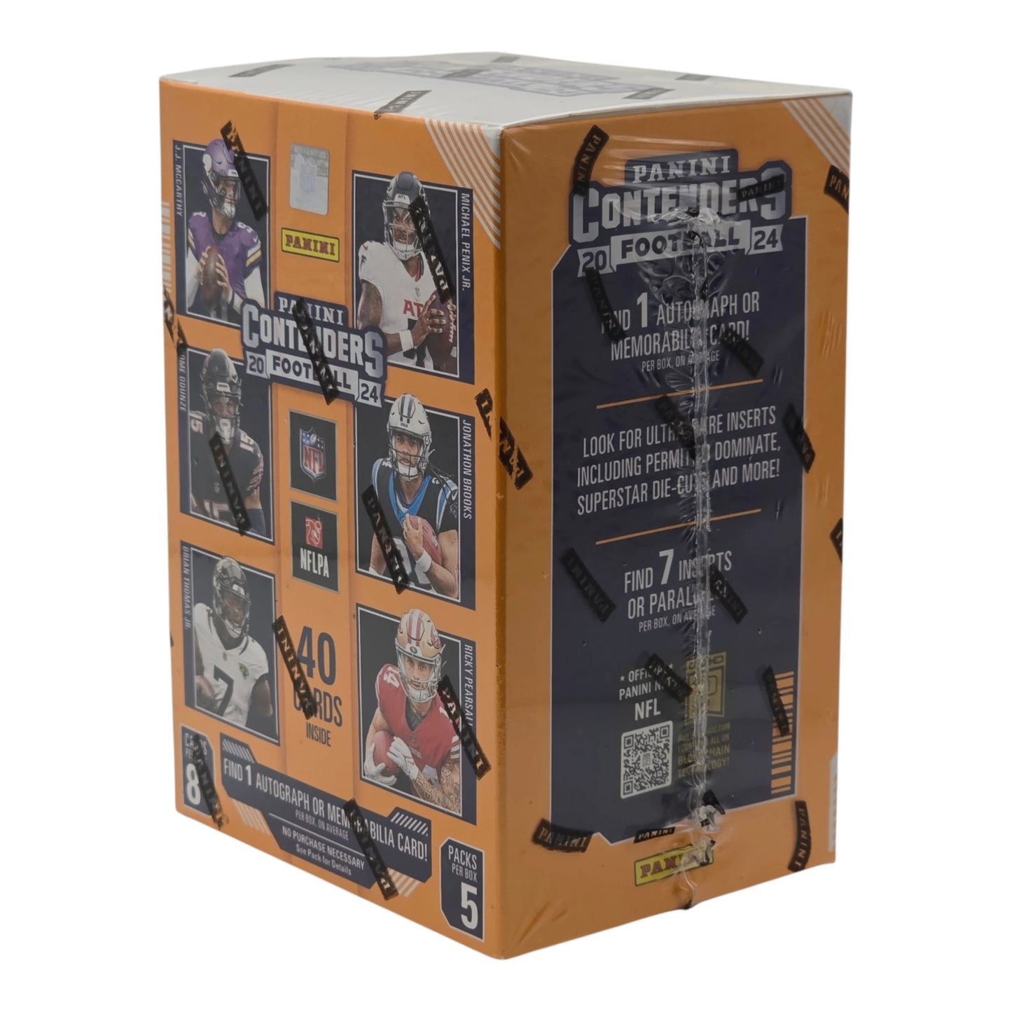 2024 Panini Contenders Football - Blaster Box — sealed box front