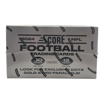 2024 Panini Score Football - 12ct Value Pack Box — features and insert callouts