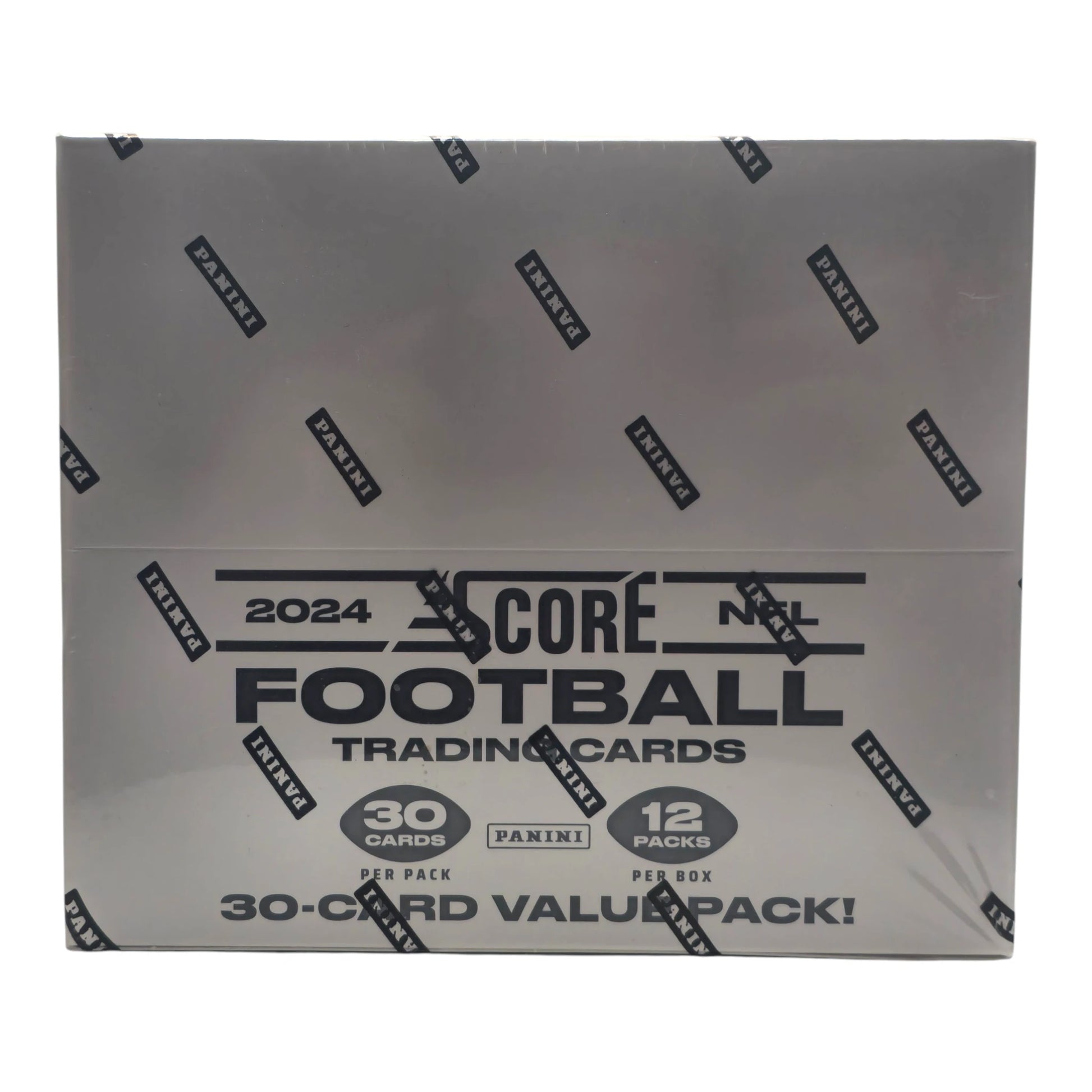 2024 Panini Score Football - 12ct Value Pack Box — back panel details