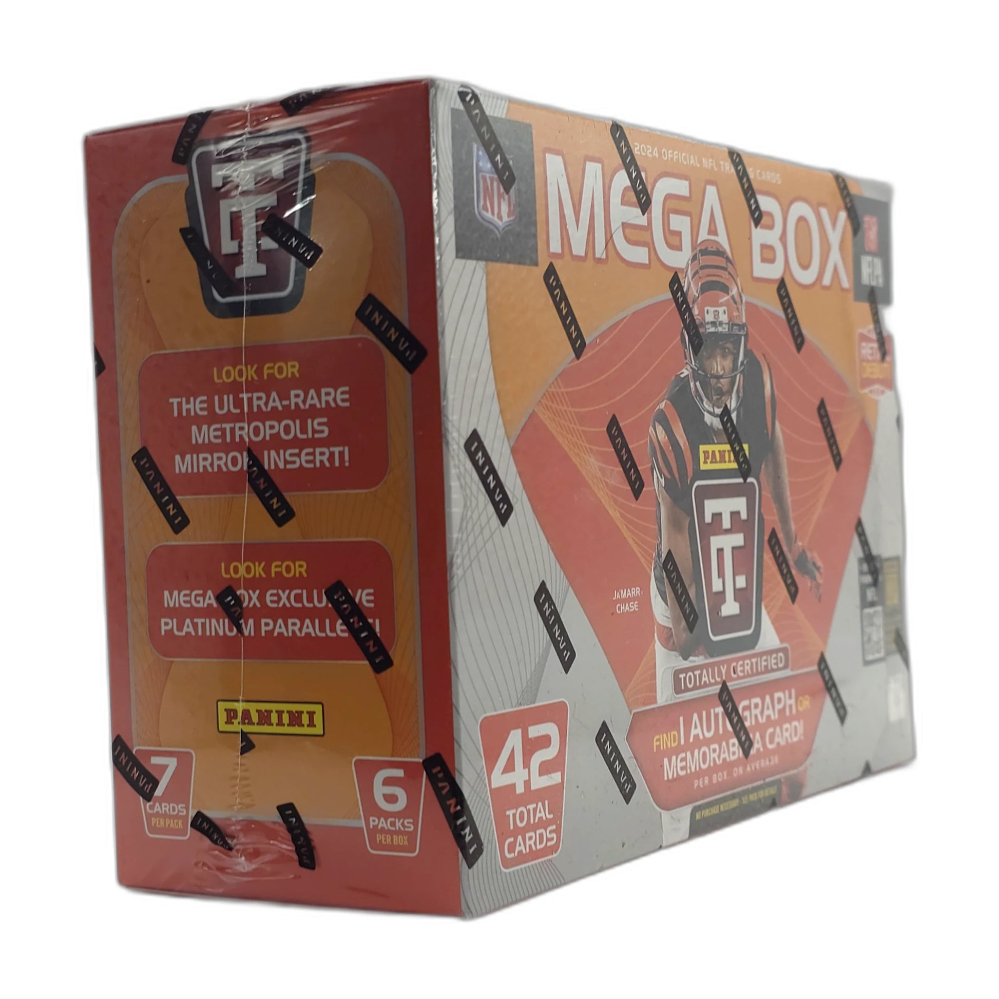 2024 Panini Totally Certified Football – Mega Box — features and insert callouts