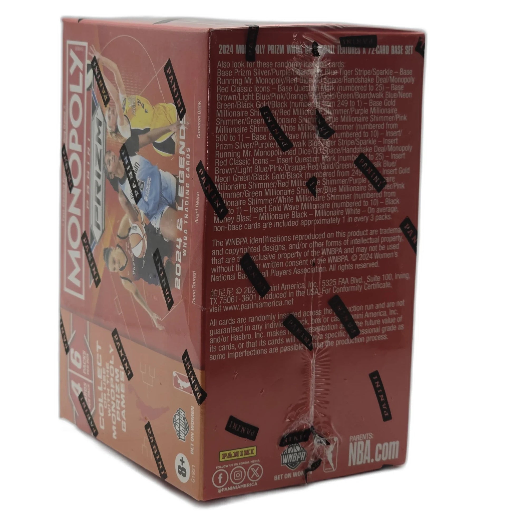 2024 Panini Prizm Monopoly WNBA Blaster Box 2024 Panini Prizm Monopoly WNBA Blaster Box