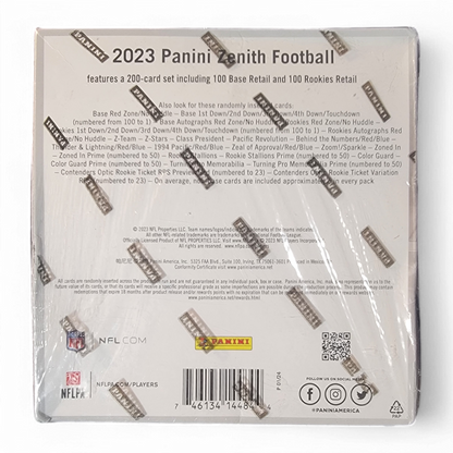 2023 Panini Zenith Football – Mega Box