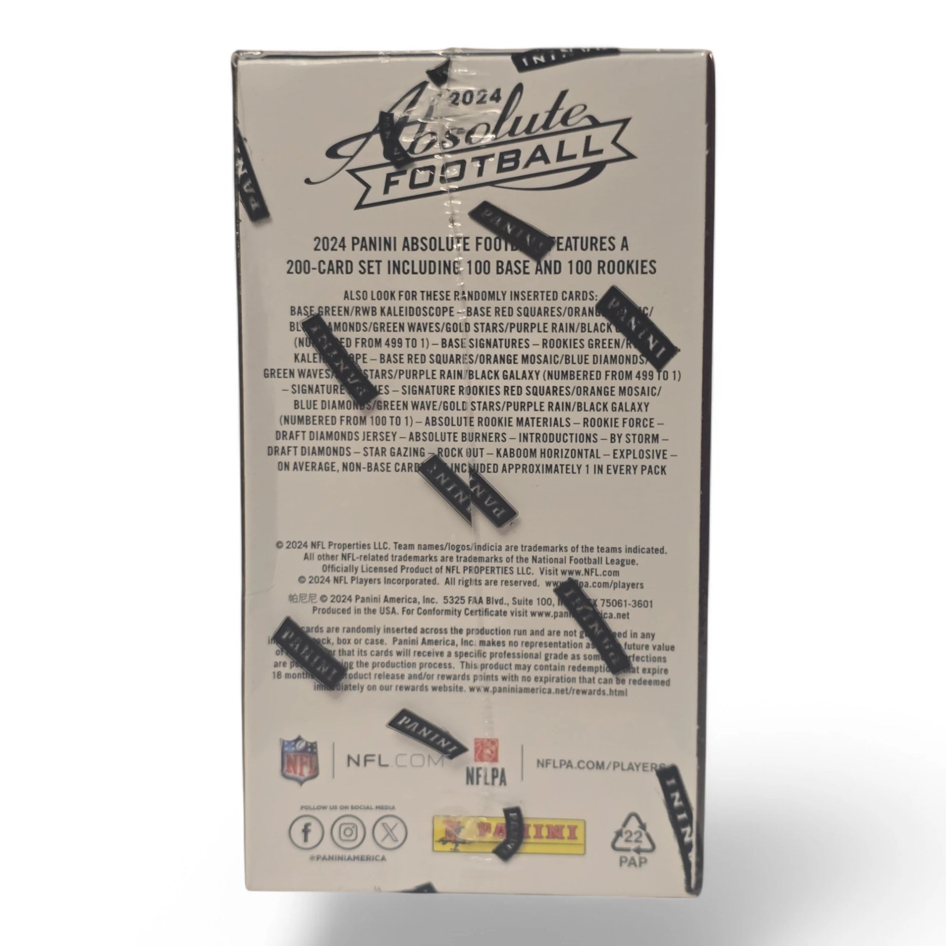 2024 Panini Absolute Football Card BlasterBox
