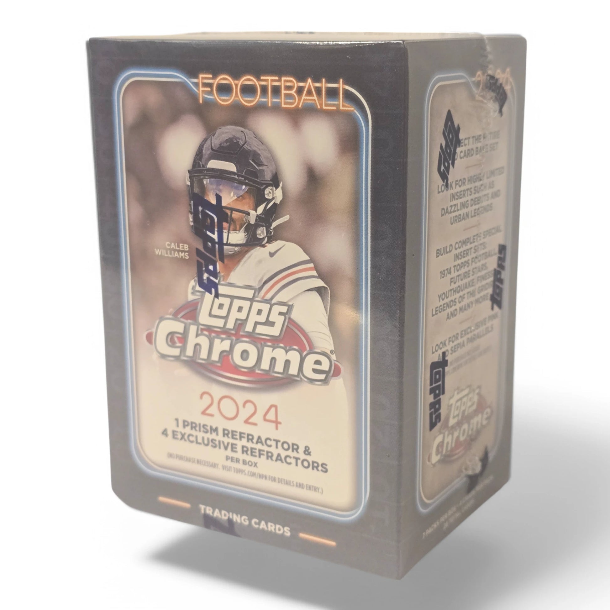 2024 Topps Chrome Football Card Blaster Box