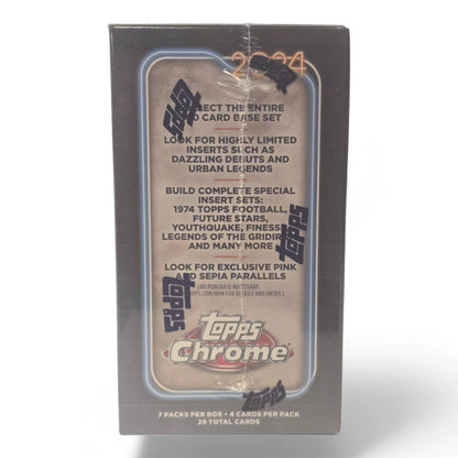 2024 Topps Chrome Football - Blaster Box