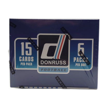 2025 Panini Donruss Football – Blaster Box (Red Hot Rookies) — side panel