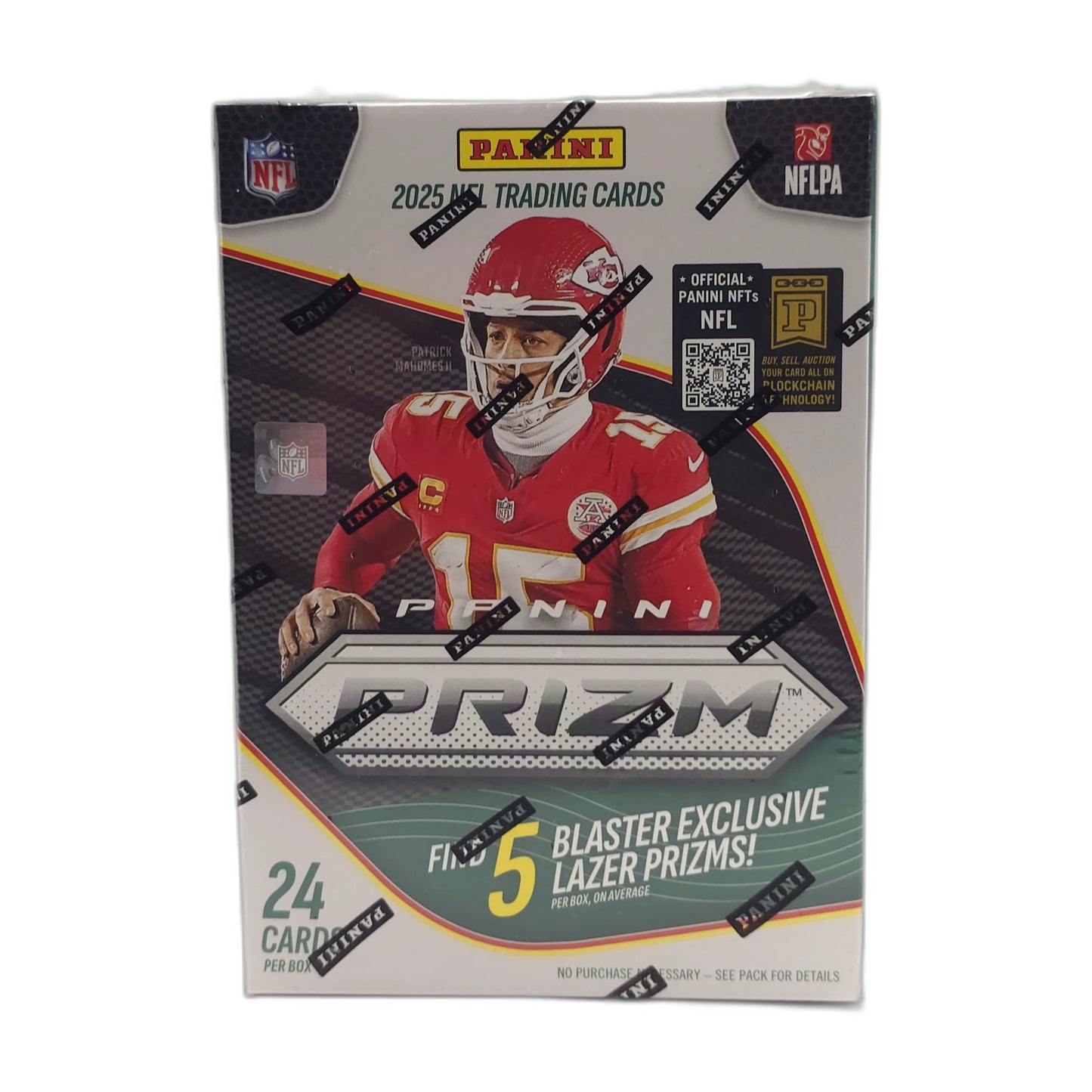 2025 Panini Prizm Football – Blaster Box — sealed box front