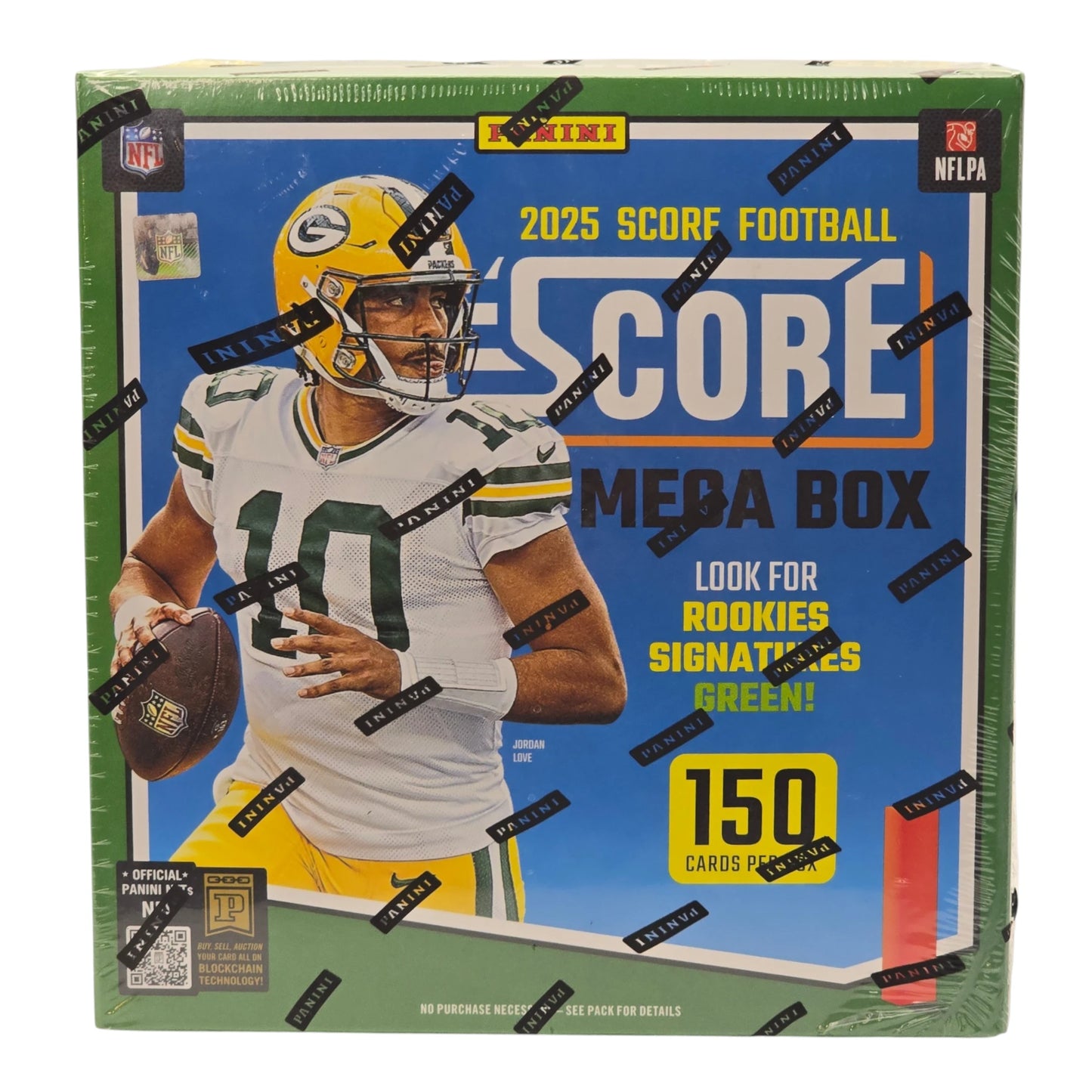 2025 Panini Score Football - Mega Box — sealed box front