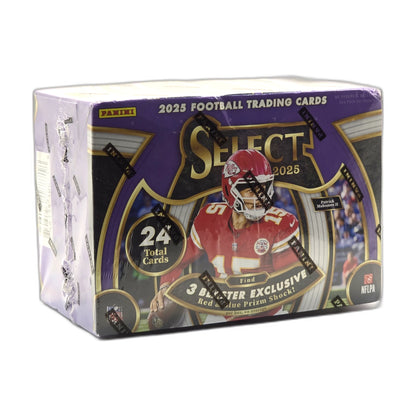 2025 Panini Select Football Blaster Box — side panel