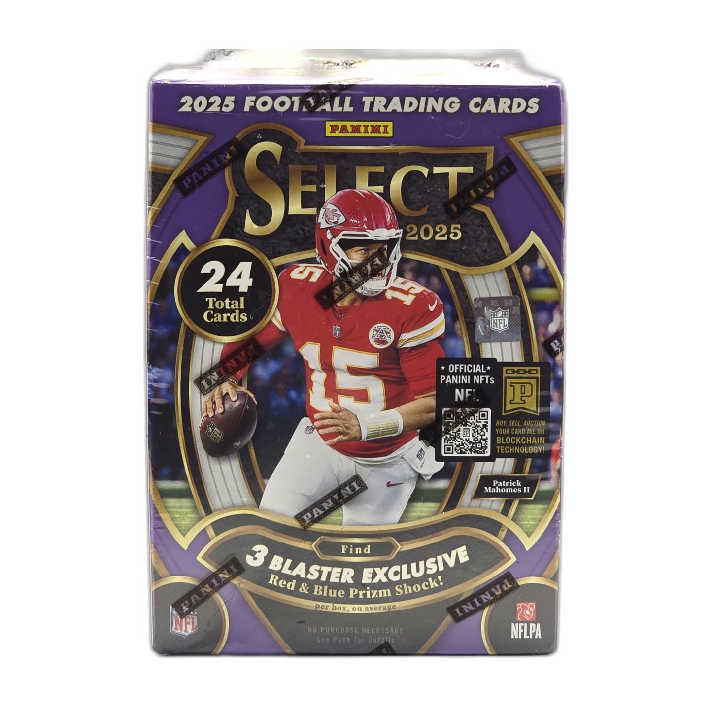 2025 Panini Select Football Blaster Box — sealed box front