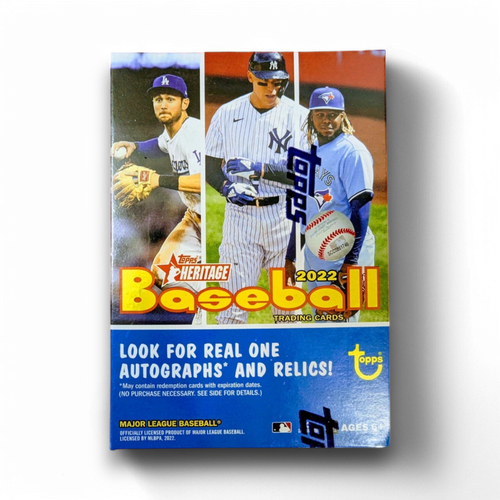 2022 Topps Heritage Baseball - Blaster Box