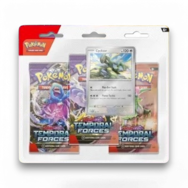 Pokemon TCG Scarlet & Violet Temporal Forces 3-Pack Blister
