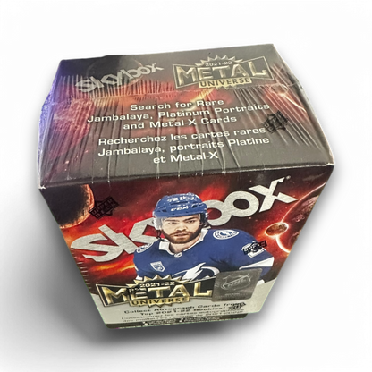 2021-22 Upper Deck SkyBox Metal Universe Hockey - 35 Card Blaster Box - Exclusive Sapphire Autographs!