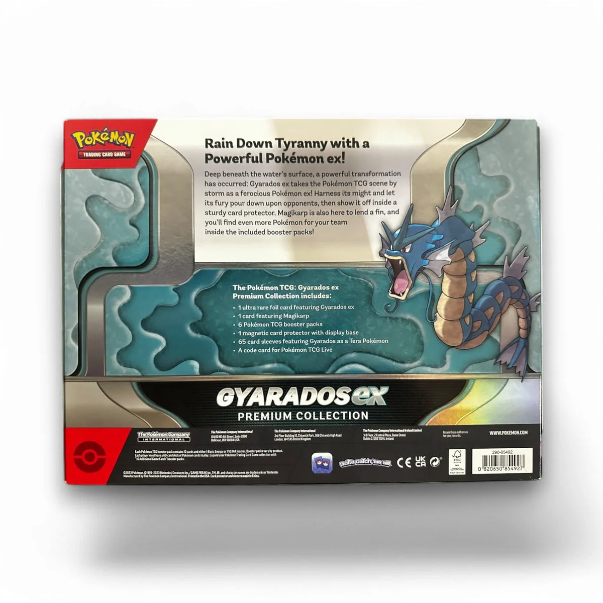 pokemon trading card game gyarados premium collection Pokemon TCG Gyarados Ex – Premium Collection Box