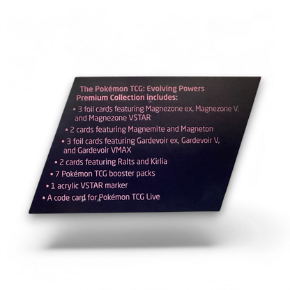 Pokemon TCG Evolving Powers Premium Collection Box Gardevoir Vmax Vstar