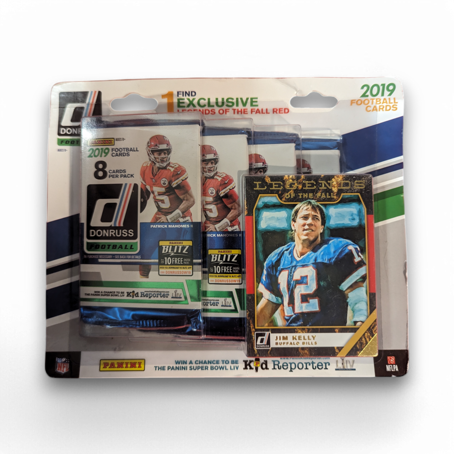 2019 Panini Donruss Football Blister (4-Packs)