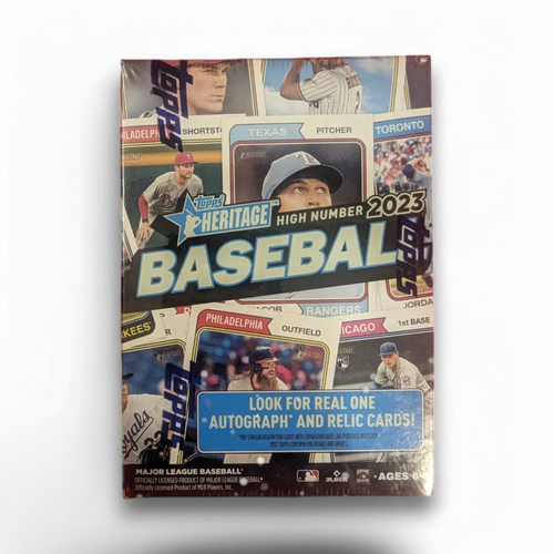 2023 Topps Heritage High Number Baseball - Blaster Box