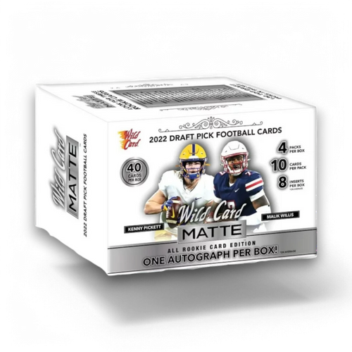 2022 Wild Card Matte Football - Mega Box