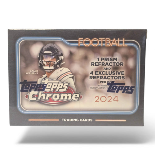Topps 2024 Chrome NFL Card Blaster Box