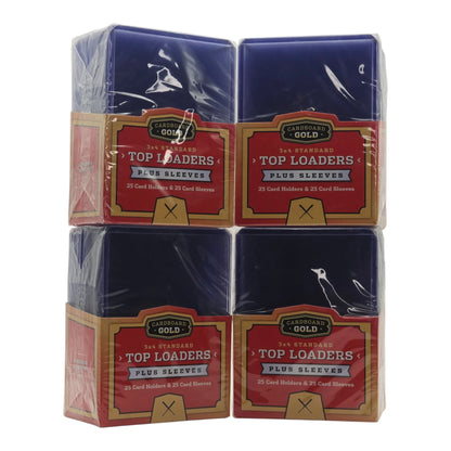 Cardboard Gold 3X4 Standard Top Loaders