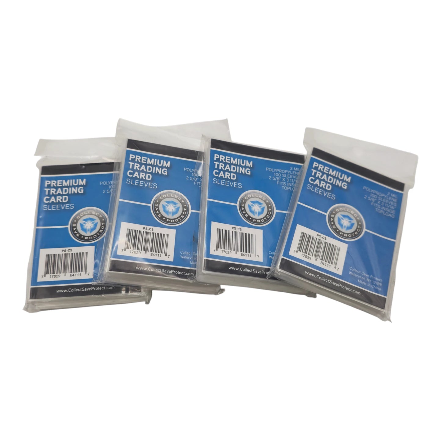 CSP Premium 2 Mil Trading Card Sleeves – Acid-Free, Crystal Clear & Protective