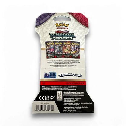Pokemon TCG Temporal Forces Sleeved Booster